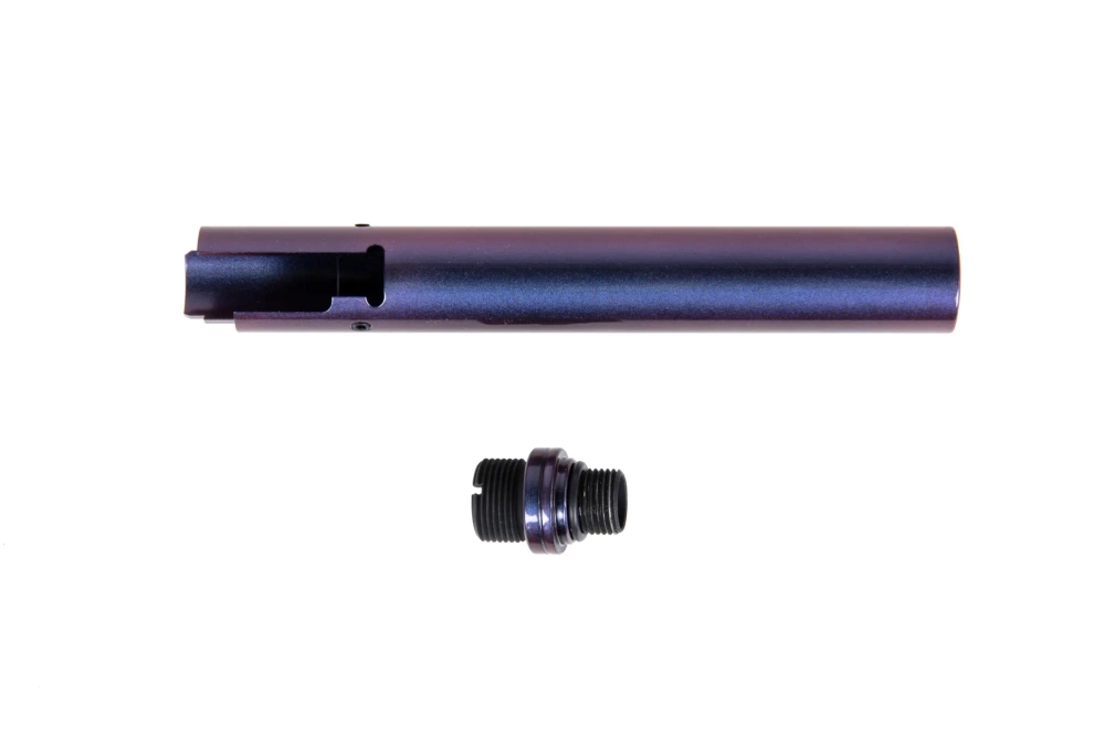 Lufa zewnętrzna Hi Capa 5.1 2 Way Fixed" Non-Recoiling Murasaki Purple