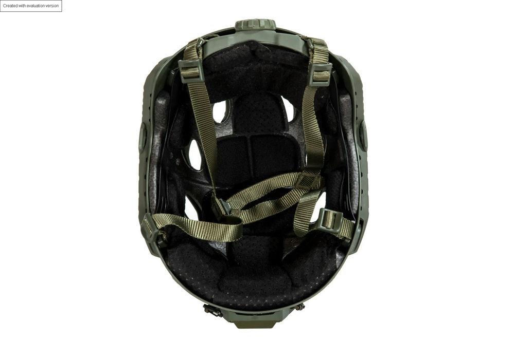 SHC X-Shield BJ Helmet Replica - Olive