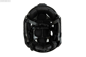 SHC X-Shield BJ Helmet Replica - Black