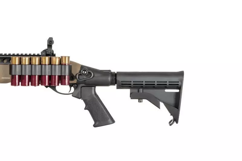 8874 fusil airsoft à pompe - demi-blanc (OUTLET)