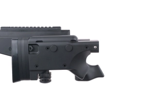 Réplique du fusil de précision P288 avec bipied - noir