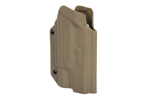 Kydex holster for Glock Primal Gear replicas Tan