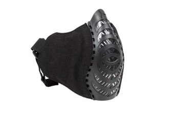Demi-masque facial - noir