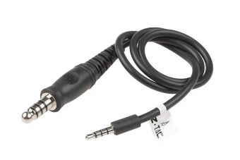 Câble mini jack 3,5 mm vers fiche militaire