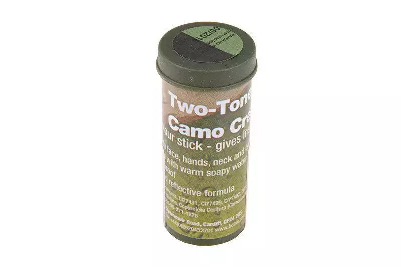 Bushcraft camouflage paint 30g - green/black