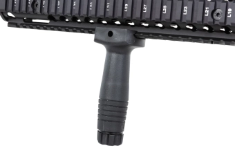 Specna Arms Daniel Defense® MK18 SA-P26 Prime™ Aster II ETU airsoft Carbine with Single Fire Only Brushless Motor Black
