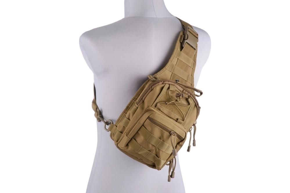 Tactical shoulder bag - tan