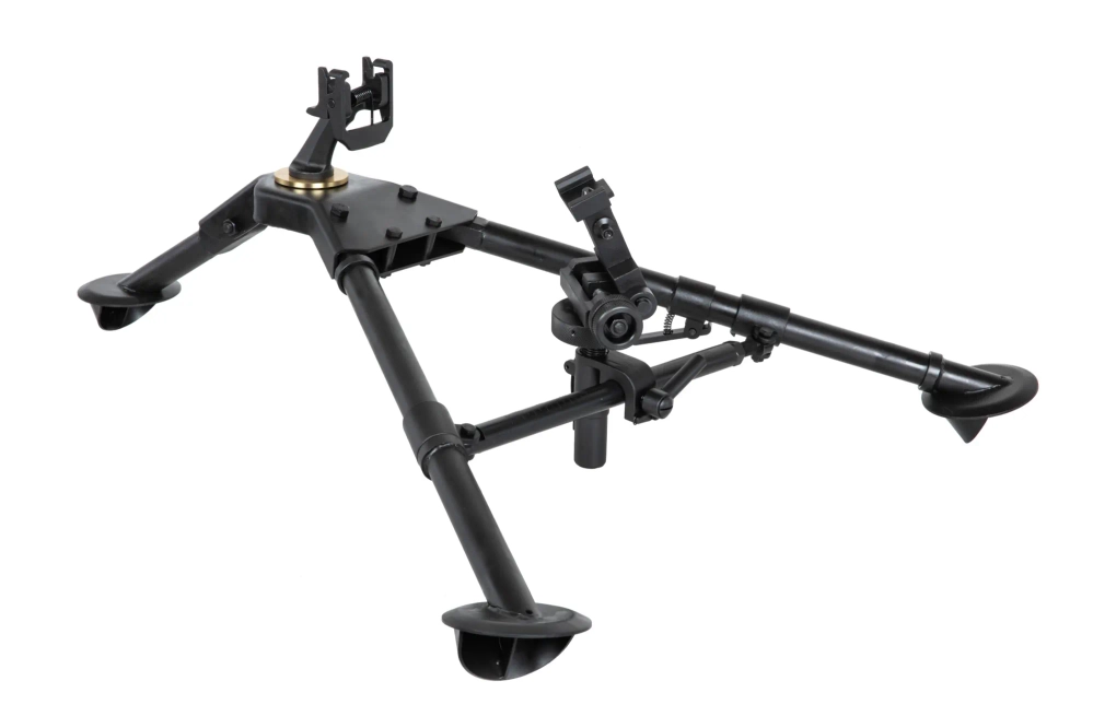 Replika ocelový ového stativu M122 A&K pro repliky M60/MK43