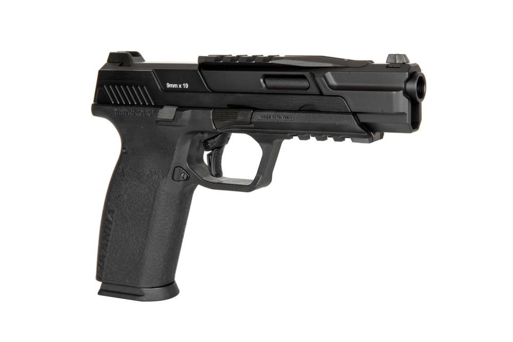 Pistola de airsoft Piraña TR - negro