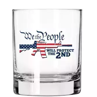 Vaso de whisky - NOSOTROS EL PUEBLO PROTEGEREMOS LA 2a