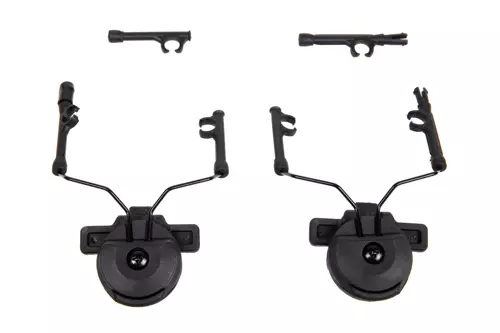 Adaptador de auriculares Comtac para raíles Team Wendy - Negro