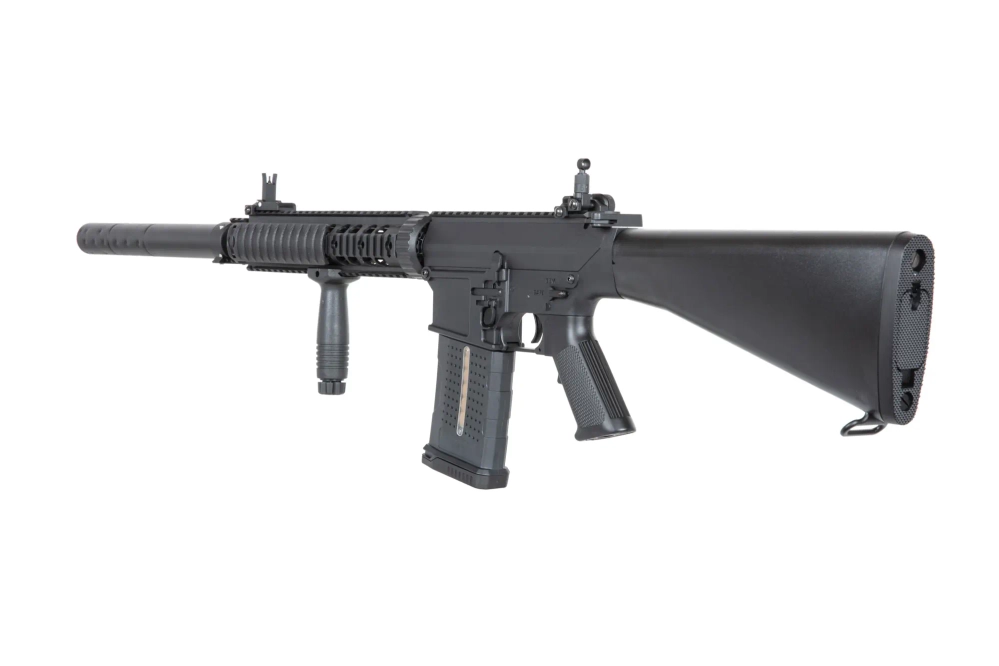 Selektivní puška airsoft A&amp;K SR25-P-N Polymerová verze
