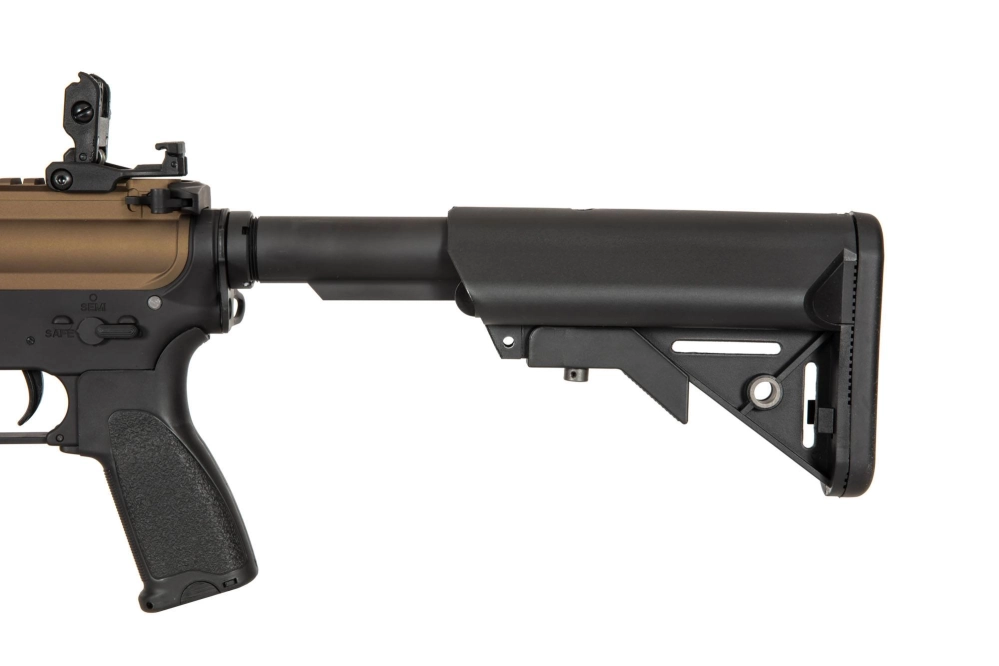 Airsoft geweer Specna Arms SA-E22 EDGE™ Kestrel™ ETU 1.14 J Chaos Bronze