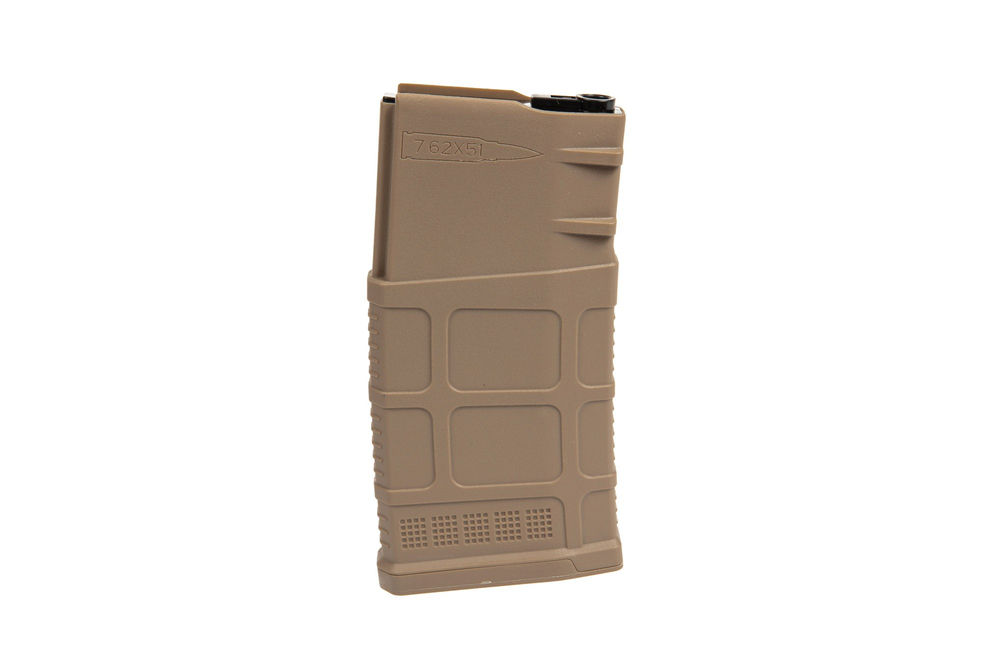 Cargador low-cap 70 bolas para réplicas SR25 - bronceado