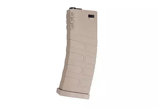 Zásobník mid-cap 120 kuliček pro zbraní typ M4/M16 - tan