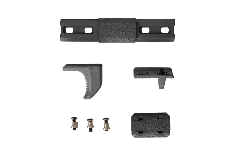Modular grip Kit de tope de mano para carril KeyMod - negro