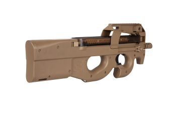 Replika licenciée du Pistolet mitrailleur Cybergun FN Herstal P90 (CM060) - TAN