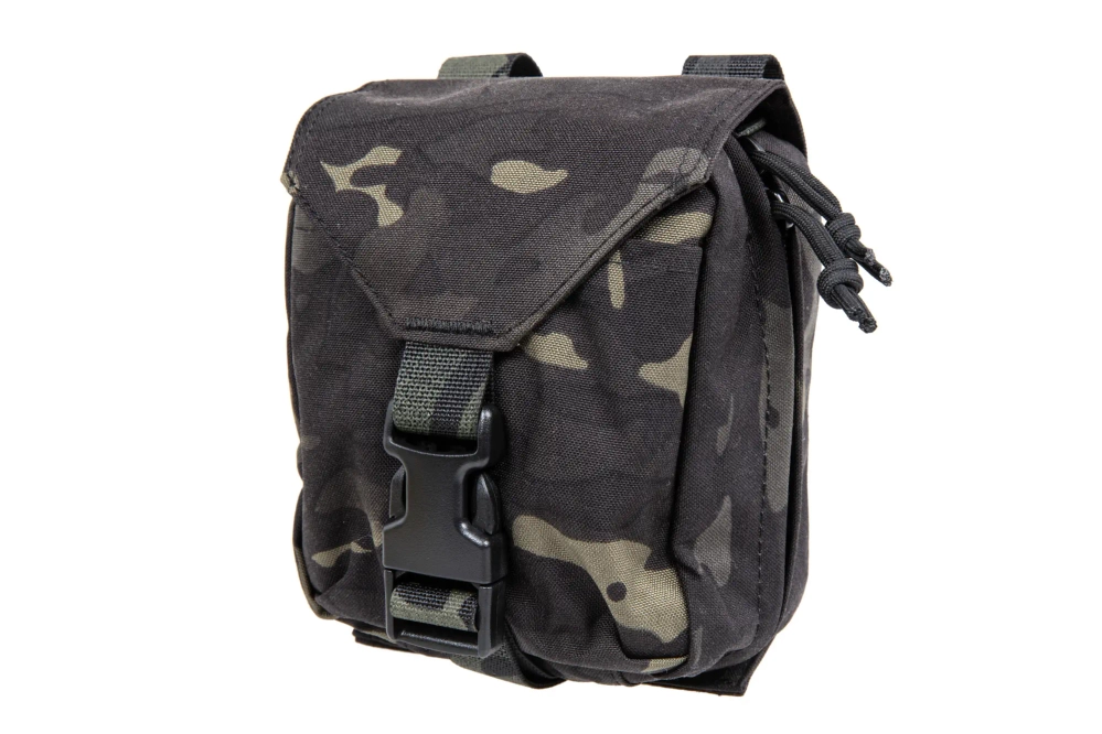 Eerste hulp kit met Molle paneel Wosport MC Zwart