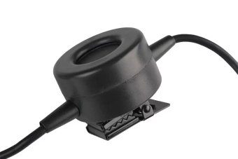 Bouton PTT TCI - noir