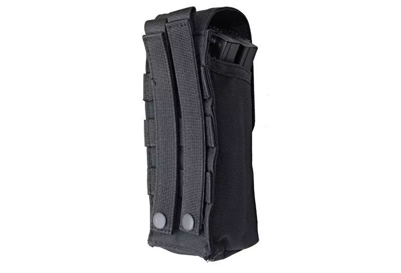 Single Pouch for 2 AK Magazines - Black