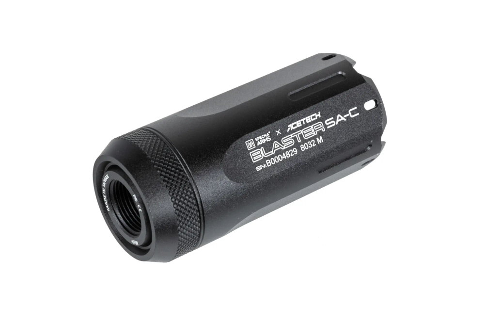 Tracer Specna Arms x AceTech Blaster SA-C Silenciador Negro