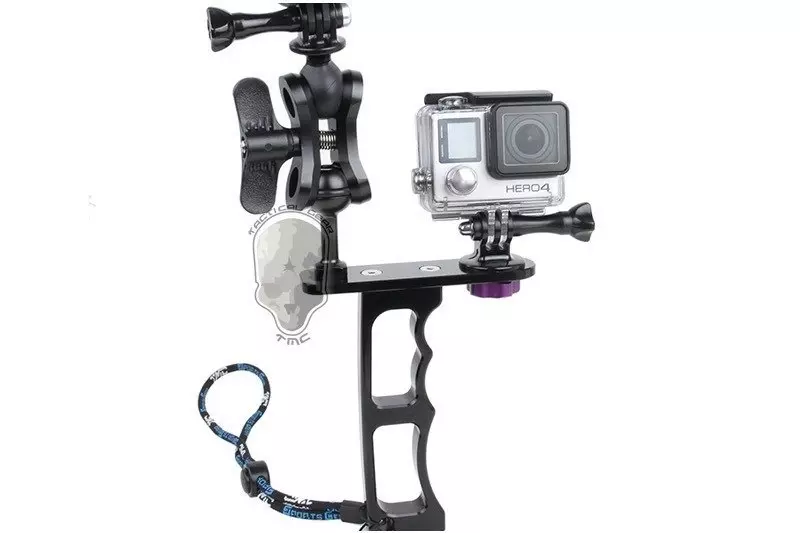 Jednoruční urukojeť pro potápění s montážGoPro