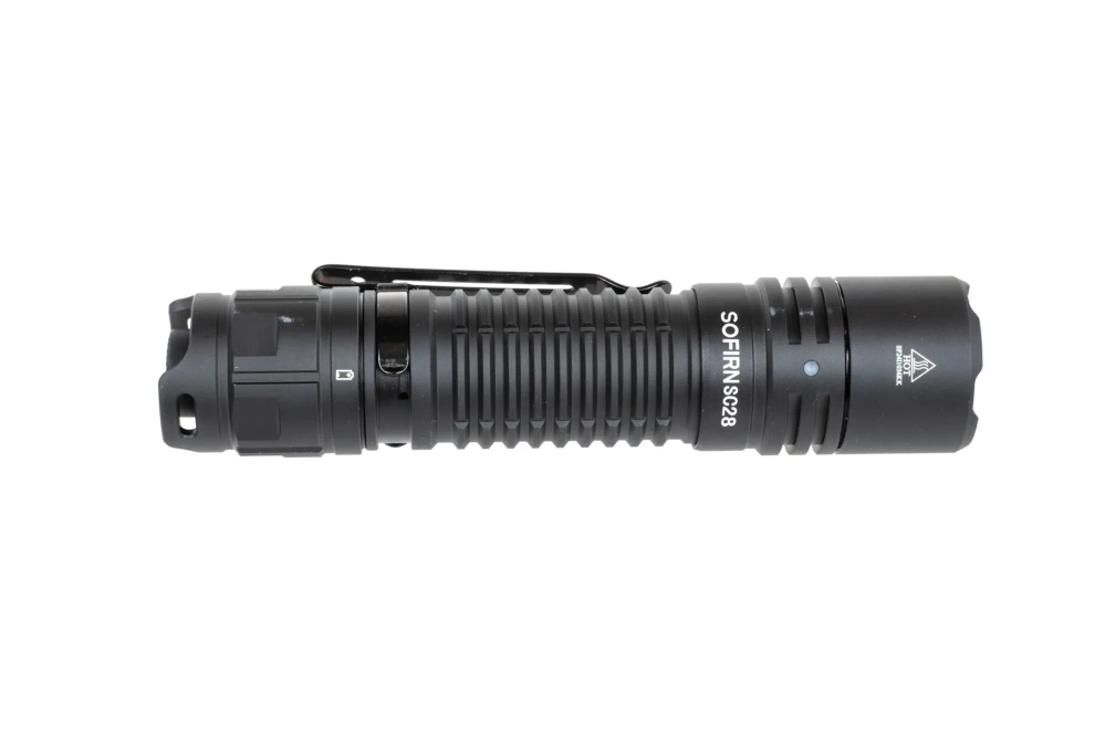 Torche Sofirn SC28 avec batterie rechargeable Noir