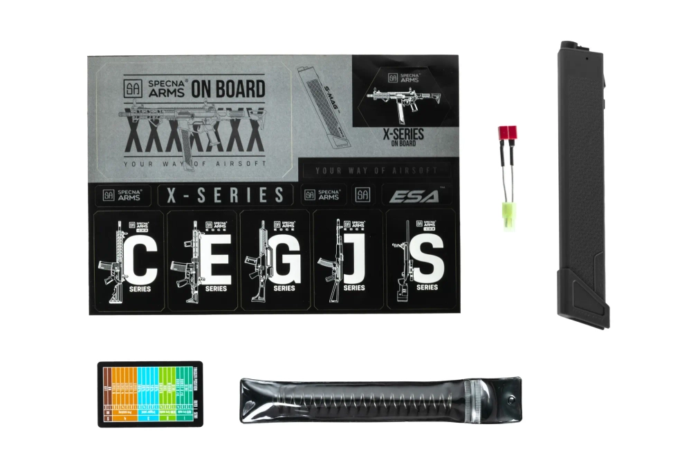 Specna Arms SA-CX02 CORE™ HAL™ ETU ASG Karabijn Zwart