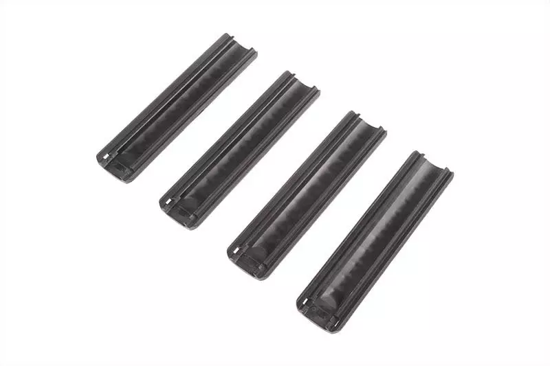 Zestaw 4 okładzin Specna Arms RIS / Picatinny Czarny