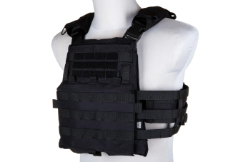PRIMAL GEAR Chaleco Táctico Porta Placas Trias Negro