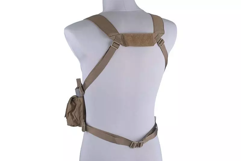 Chaleco tipo D3CR Chest rig - bronceado