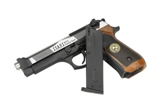 WE-2058 BIOHAZARD pistol replica - 2 TONE