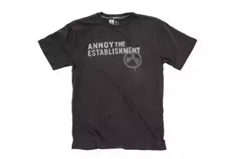 Camiseta - Establecer la molestia - negro