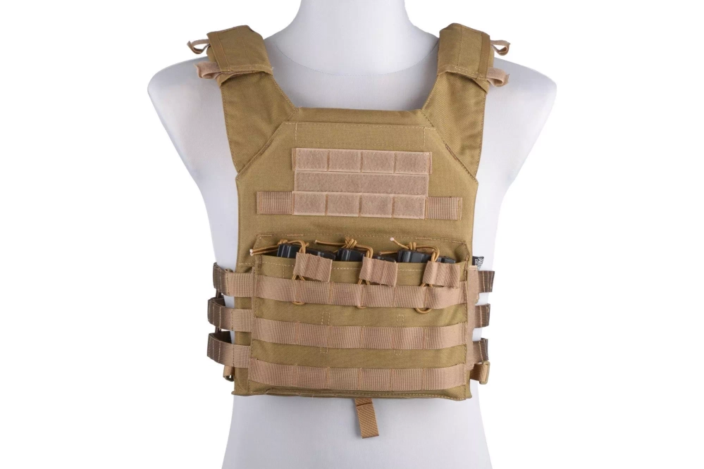 Kamizelka taktyczna Rush Plate Carrier - tan