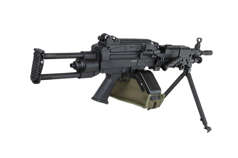 Karabin maszynowy ASG Specna Arms SA-F249 PARA FLEX GAT X-ASR Czarny (OUTLET)