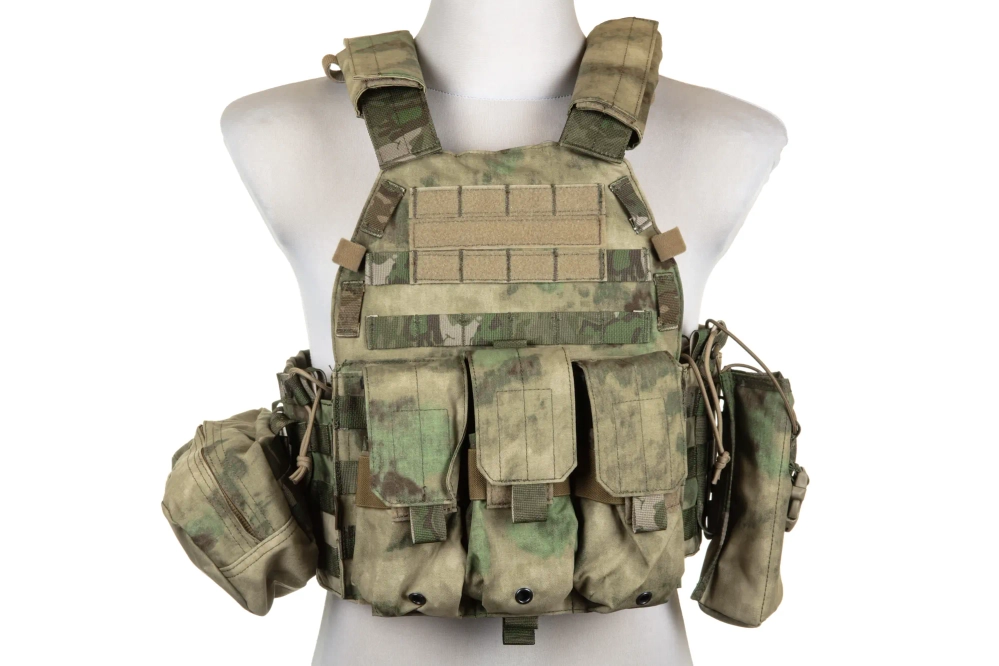 Emerson Gear 6094A Style Plate Carrier Vest avec ATC FG Cargo Kit