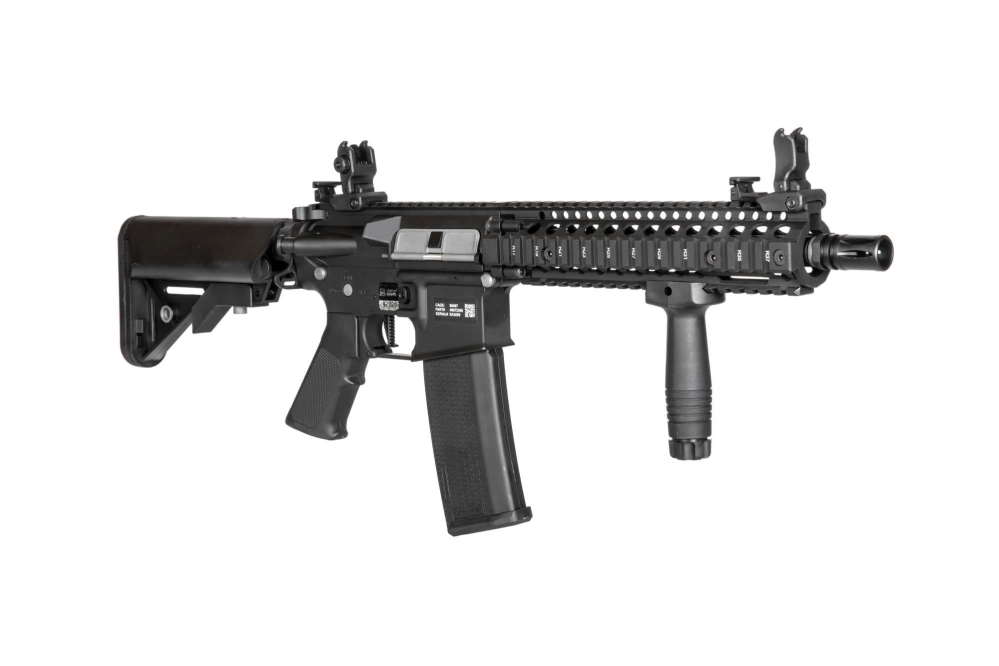 Daniel Defense® MK18 SA-E19 EDGE 2.0™GATE ASTER replika pušky - černá