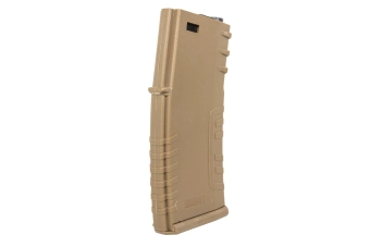 Chargeur 120 billes à mid-cap en polymère Specna Arms Flat Dark Earth