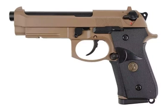 Replika pistoletu M9A1(CO2) - tan