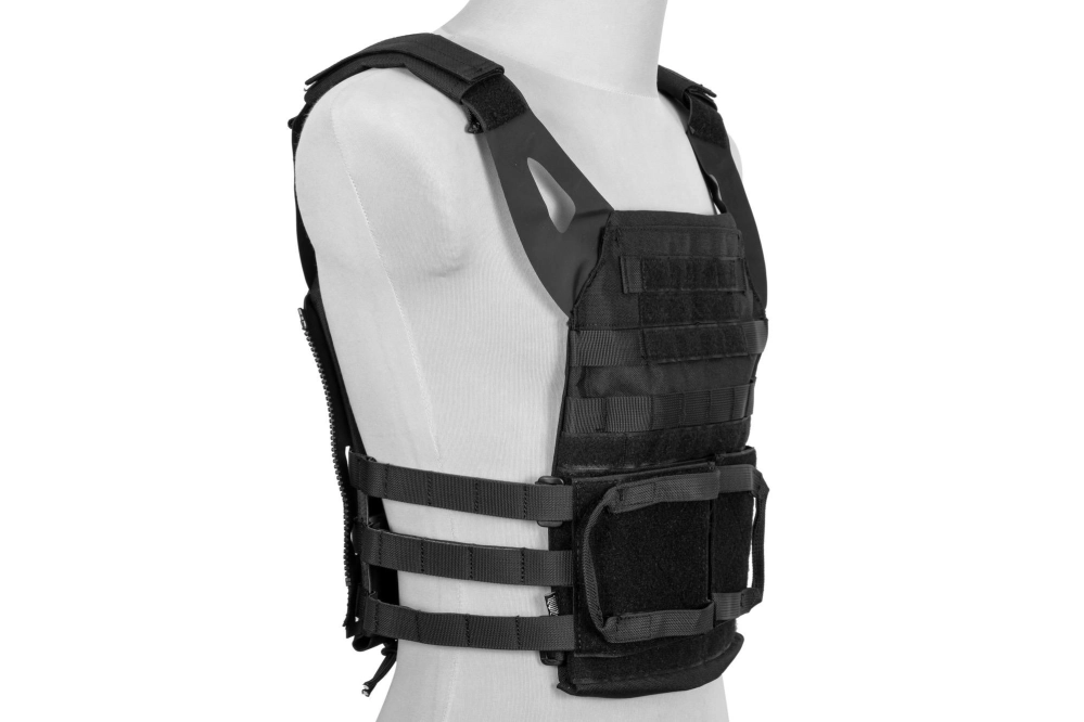 Rush 2.0 Plate Carrier Tactical Vest - Black