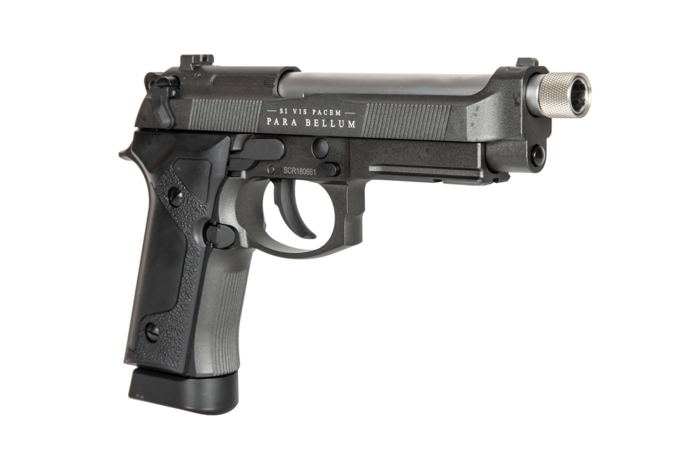 Réplique de pistolet Bellum II CO2 - gris