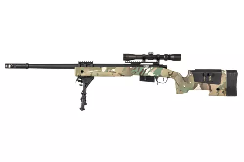 Réplique de fusil de précision SA-S03 CORE™ avec une lunette et un bipied - MC
