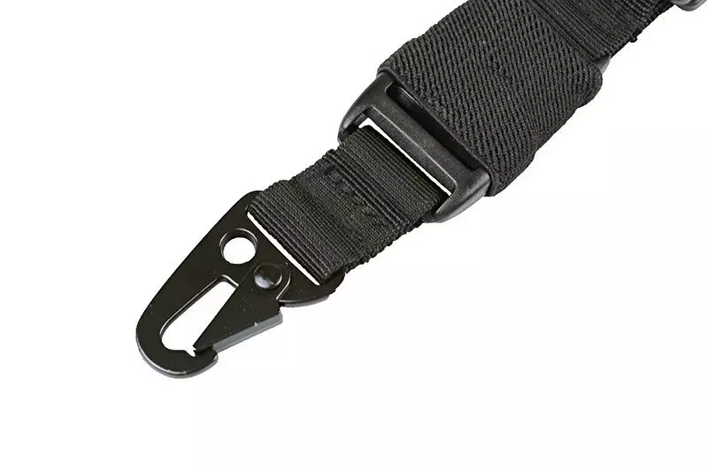 1-punto. correa punto tipo bungee - negro