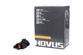 Replika kolimátoru VZOR-1 NOVUS MDS-III černý