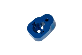 Dropstock CNC para réplicass M4/M16 AEG/HPA - Azul 