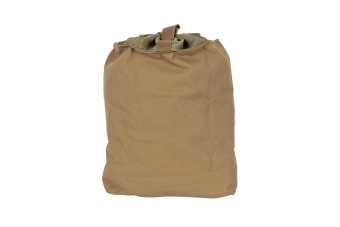 Foldable magazine dump pouch - Coyote Brown