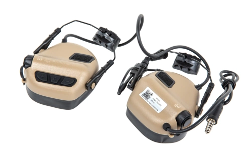 Actieve gehoorbeschermers Earmor M32H Plus Tan