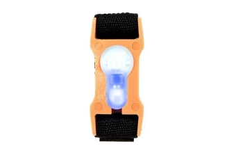 Elektronické značení Lightbuck Split-Bar - oranžové (modré světlo)