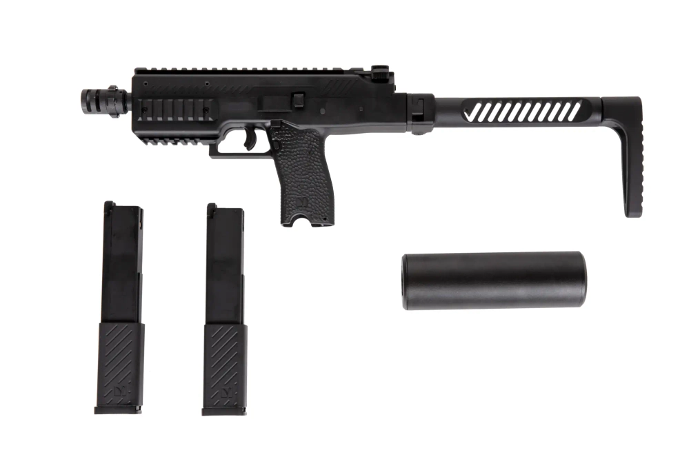 VMP-1 X Machinepistool Replica - Zwart