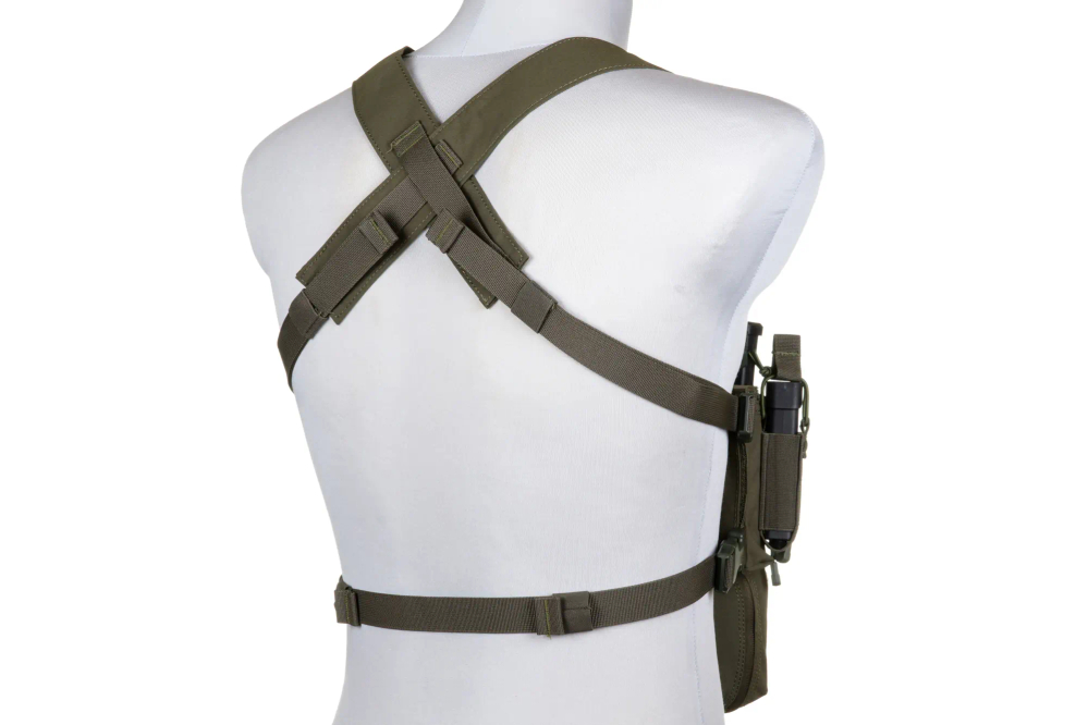 Universele borstlap Wenator 2.0 tactische bodywarmer PRIMAL GEAR Ranger Groen